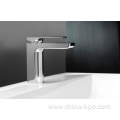 Chrome Single Lever Basin Mixer Water